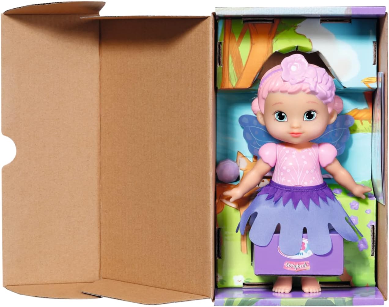 Zapf Creation Baby Born Storybook Fairy Doll Violet 18cm - Colorland Toys