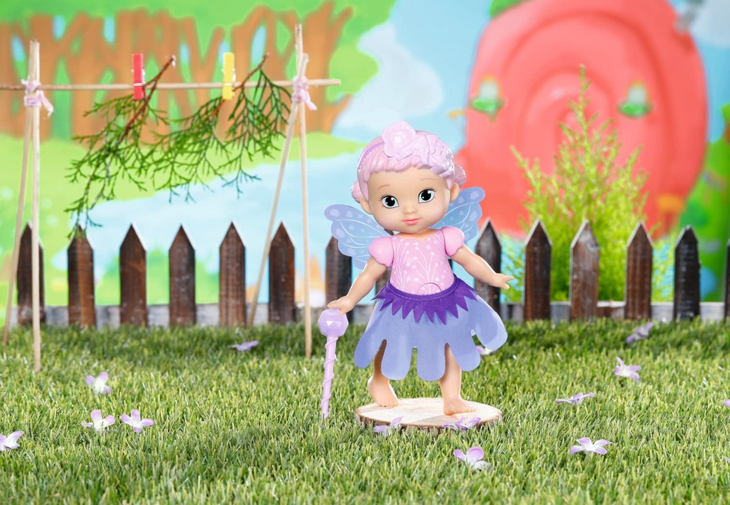 Zapf Creation Baby Born Storybook Fairy Doll Violet 18cm - Colorland Toys