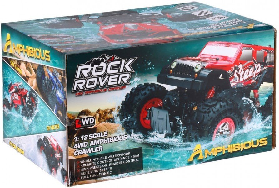 Zegan Rock Rover Amphibious 4-WD Climbing RC Car 1:12 Scale Asstd. ZG-C1201W — image 1