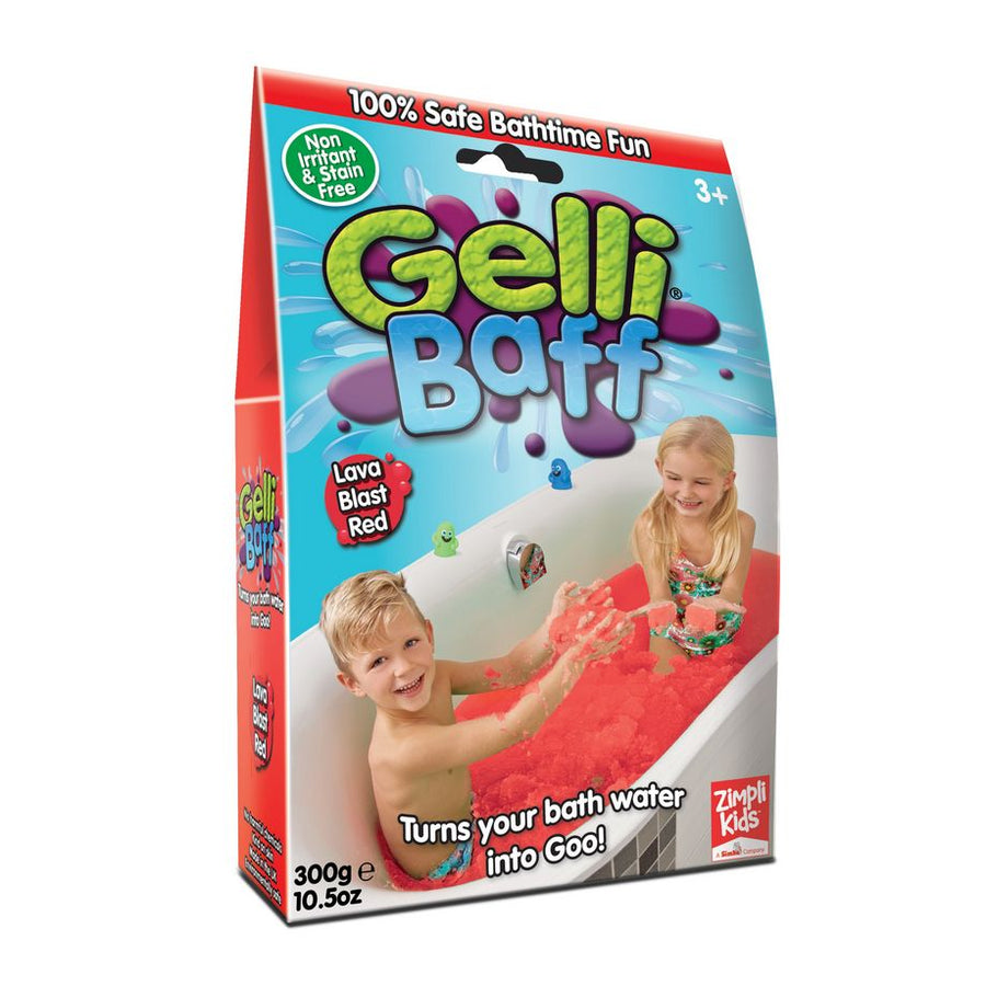 Zimpli Kids Gelli Baff Lava Blast Red 300g 5004 — image 1