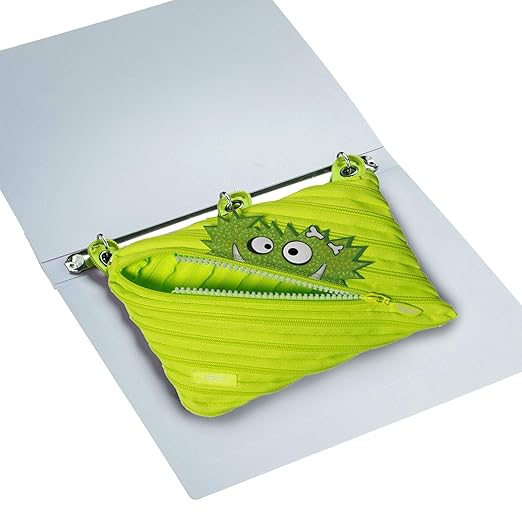 Zipit Talking Monster Pouch Green ZTM - GZZ - Colorland Toys