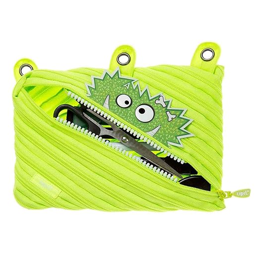 Zipit Talking Monster Pouch Green ZTM - GZZ - Colorland Toys