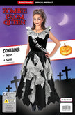 Zombie Prom Queen Costume 8-10Y CC179