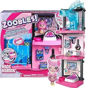 Zoobles Magic Mansion Spinning Playset 6061366 - Colorland Toys
