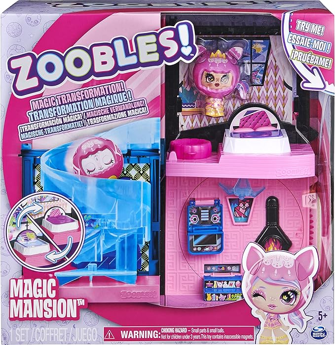Zoobles Magic Mansion Spinning Playset 6061366 - Colorland Toys