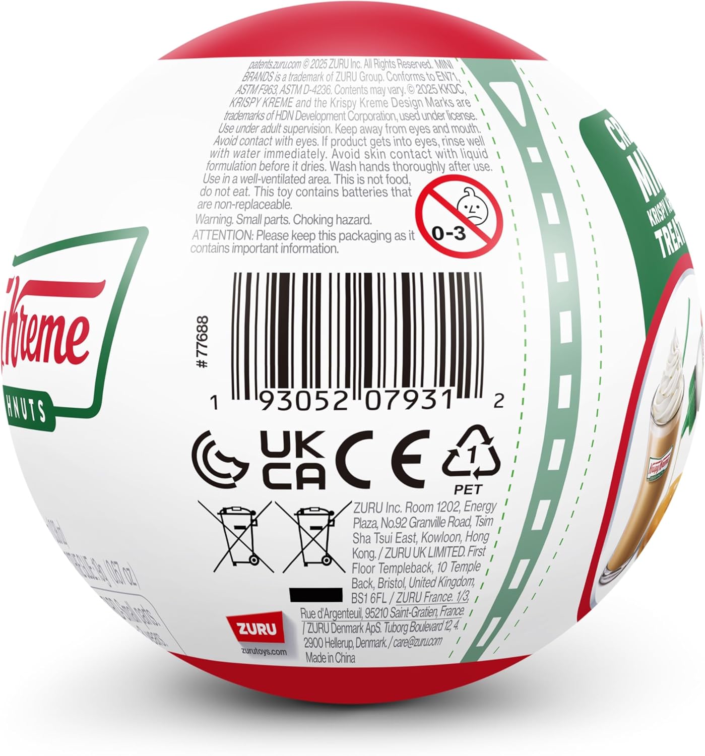 Zuru 5 Surprise Mini Brands Create Krispy Kreme Create Series 1 Capsule 77688GQ2 - Colorland Toys