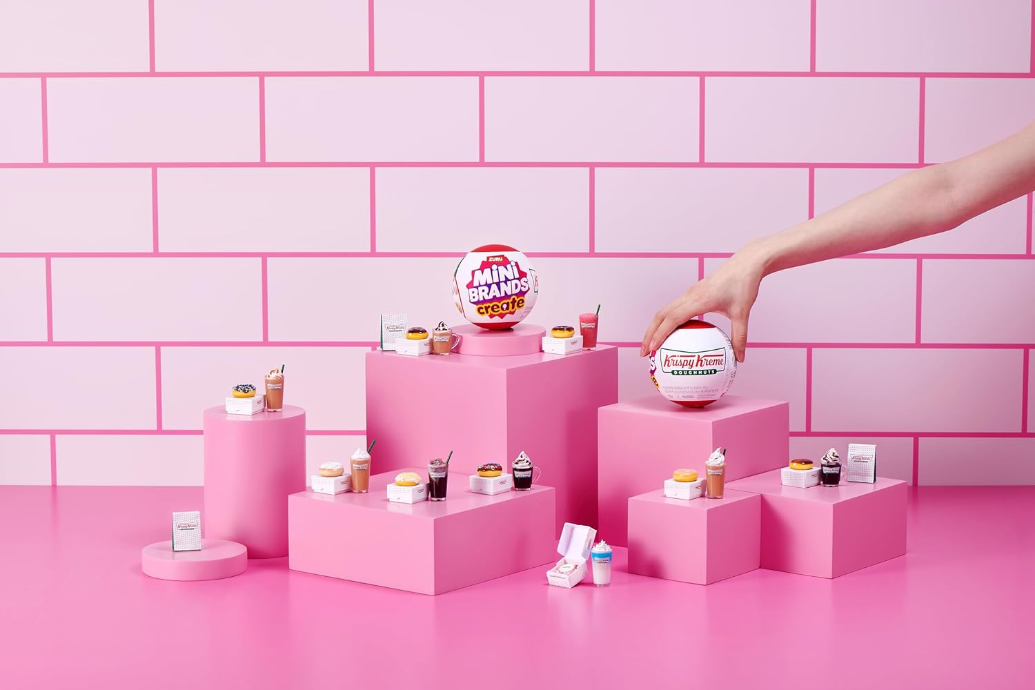 Zuru 5 Surprise Mini Brands Create Krispy Kreme Create Series 1 Capsule 77688GQ2 - Colorland Toys