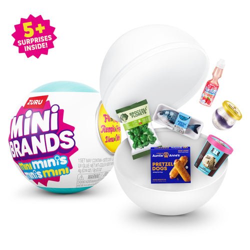 Zuru 5 Surprise Mini Brands Fill The Fridge Capsule- Series-1 77803GQ2 - Colorland Toys