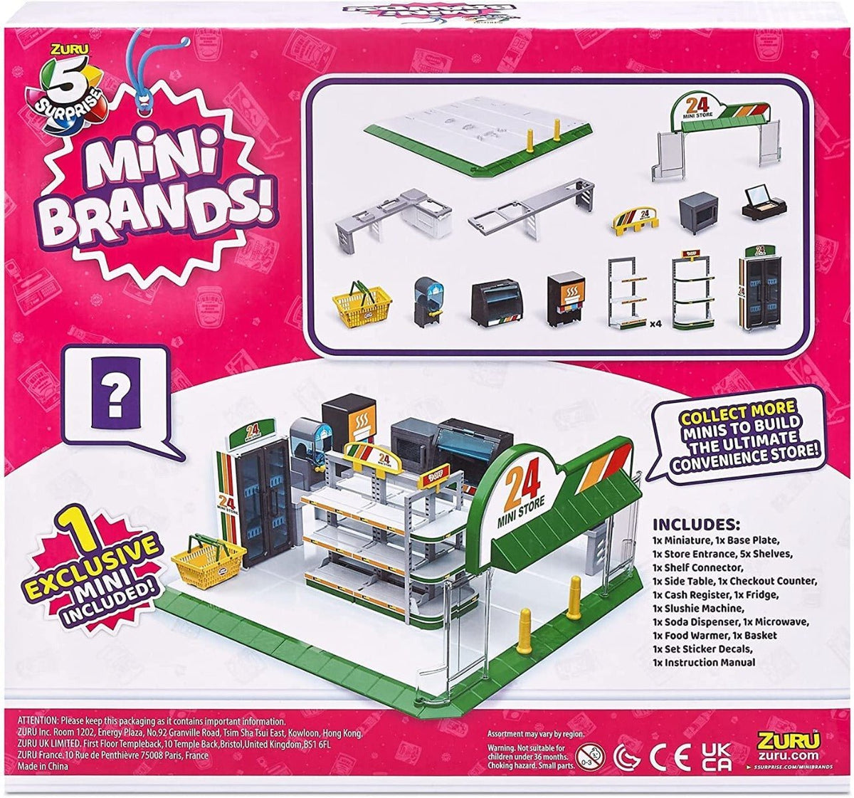 Zuru 5 Surprise Mini Brands Global Mini Convenience Store 77206 — image 1