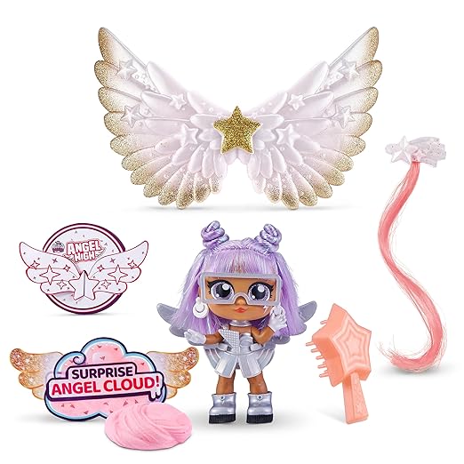 Zuru Itty Bitty Pretty's Angel High Capsule Doll with 10 Surprise 9710SQ1 - Colorland Toys