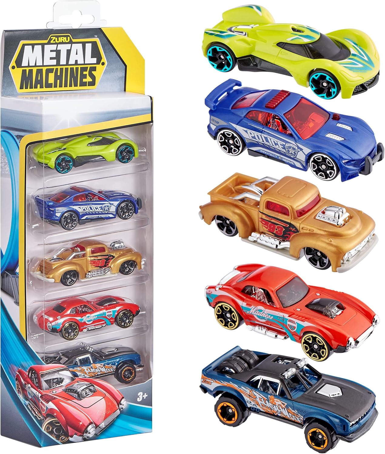 Zuru Metal Machines 5 Pack 6709 - Colorland Toys