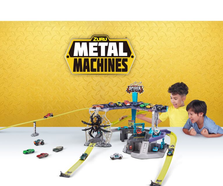 Zuru Metal Machines Spider Strike Garage Playset 6725 - Colorland Toys