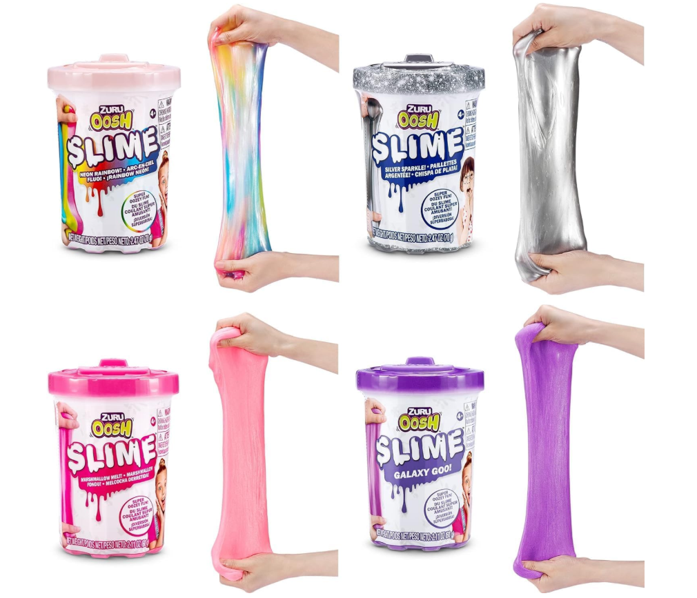 Zuru Oosh Slime 4 Packs Small 8691 — image 1