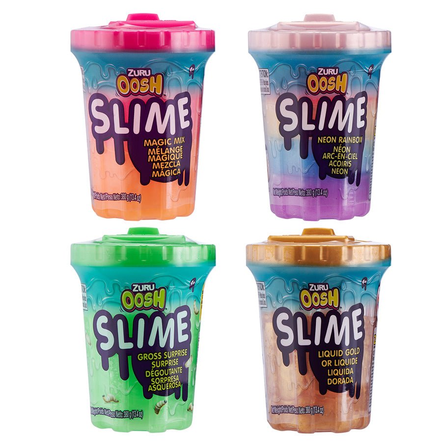 Zuru Oosh Super Slime Large Assorted Colors 8602Q - Colorland Toys