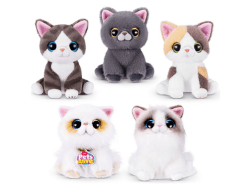 Zuru Pets Alive Smitten Kitten Plush Interactive Cat Toy - Colorland Toys