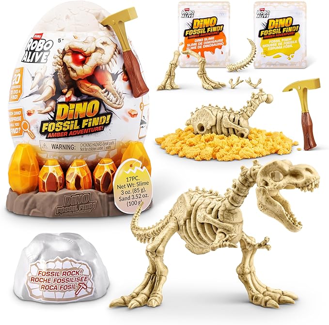 Zuru Robo Alive Fossil Find Amber Adventure 71153 — image 1
