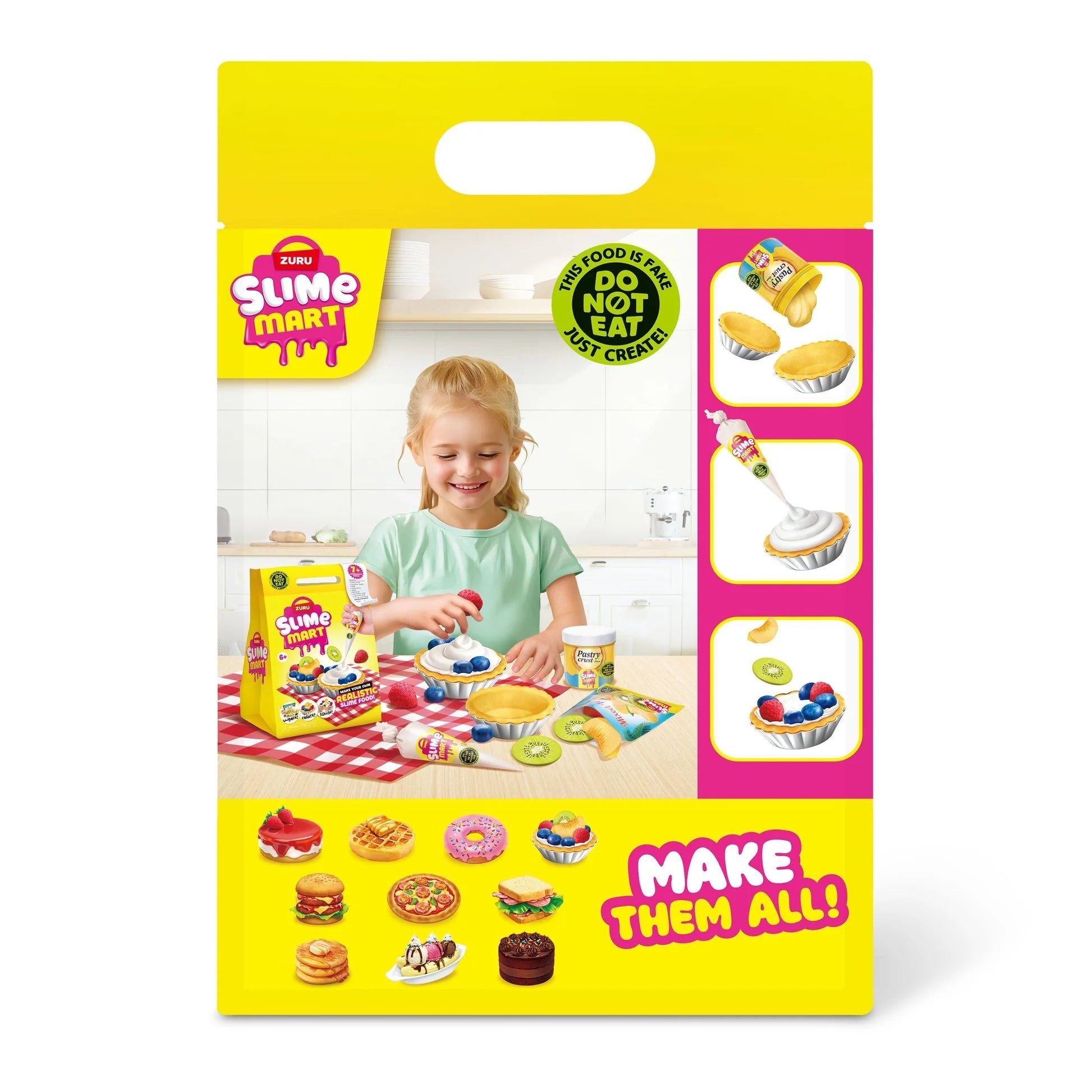 Zuru Slime Mart Small Shopping Bag Series 1 Fruit Tart Bag 15901E - Colorland Toys