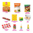 Slime Mart Small Shopping Basket - Pizza Slimes