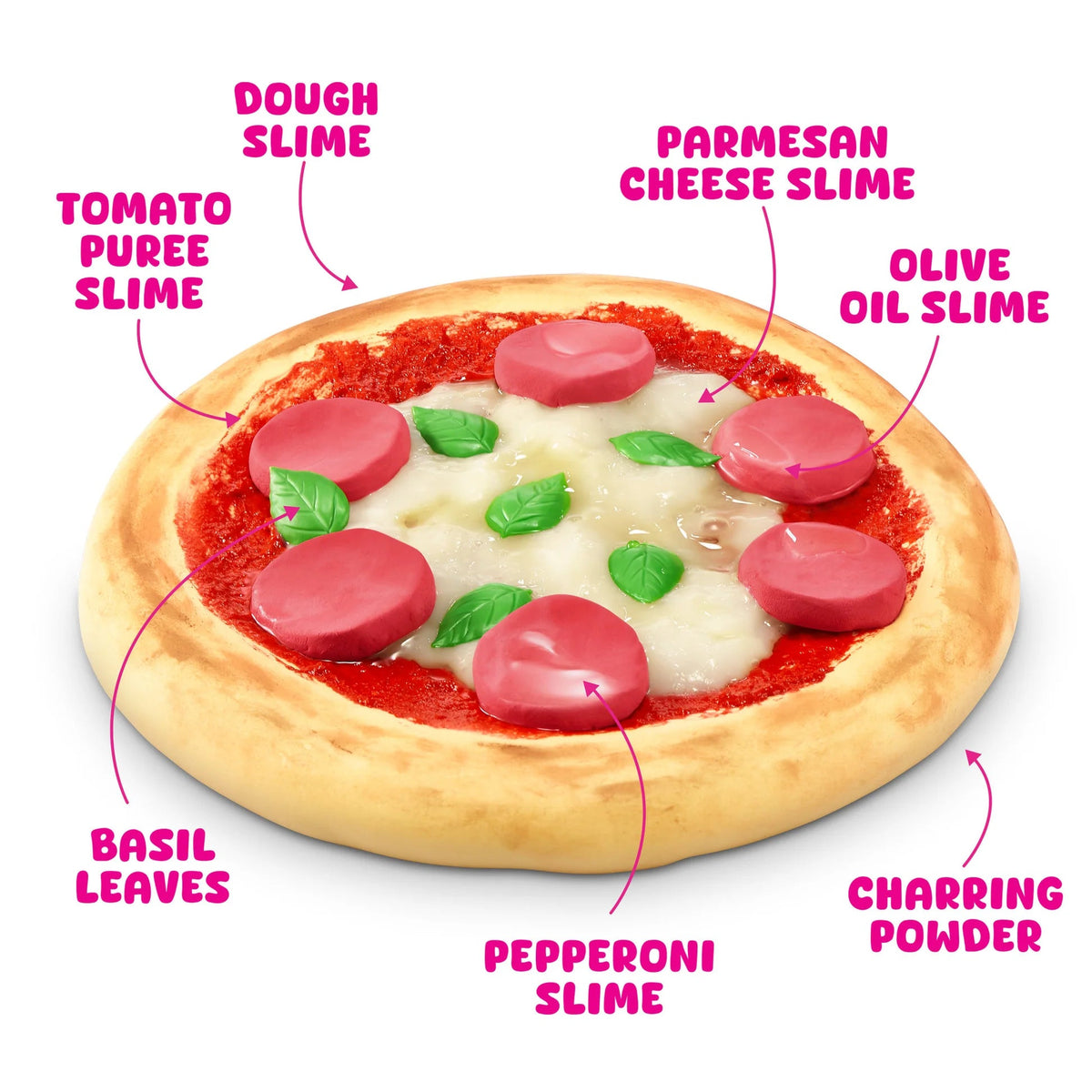 Slime Mart Small Shopping Basket - Pizza Slimes — image 6