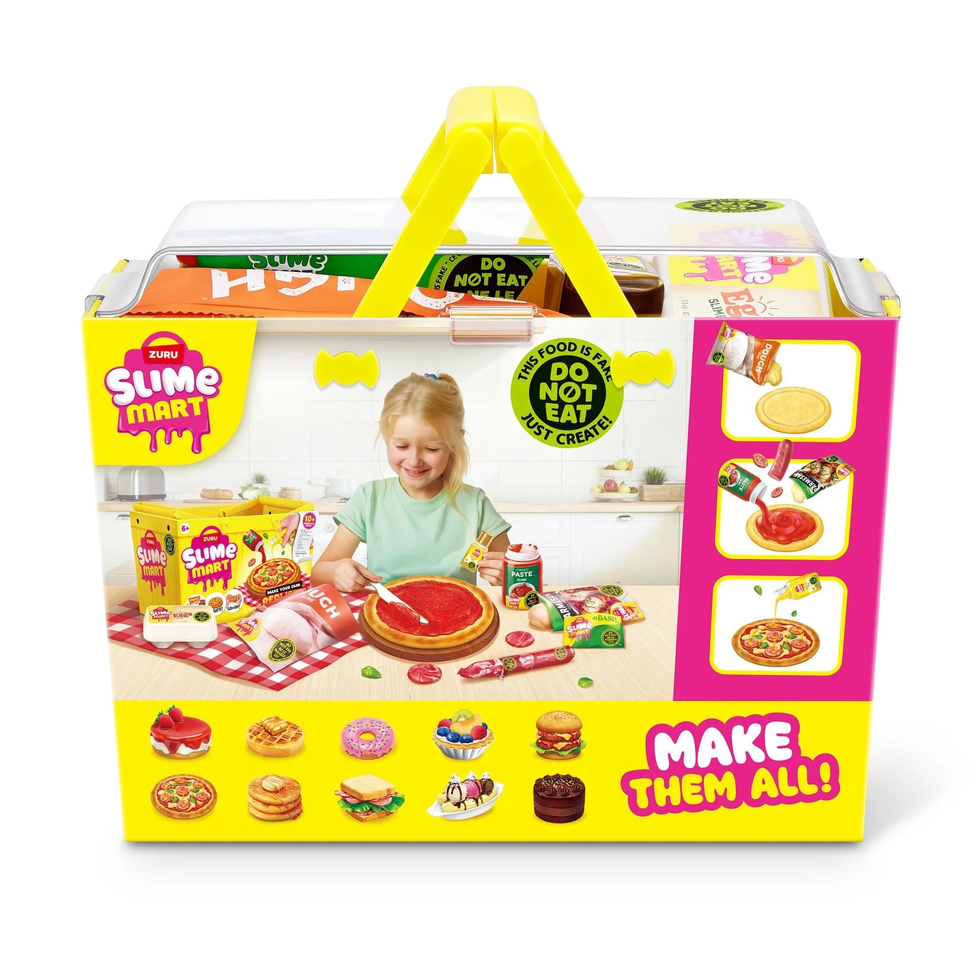 Zuru Slime Mart Small Shopping Basket Series 1 Pizza Window Box 15905B - Colorland Toys