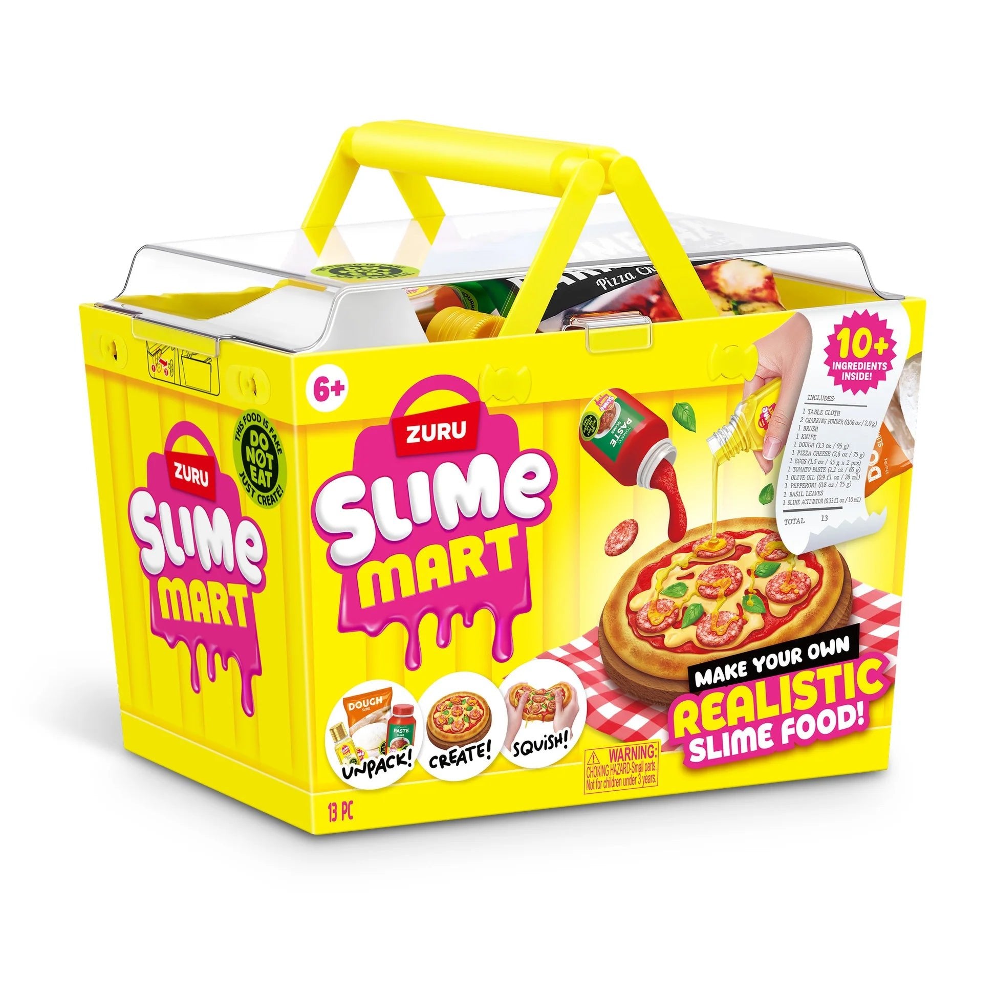 Zuru Slime Mart Small Shopping Basket Series 1 Pizza Window Box 15905B - Colorland Toys