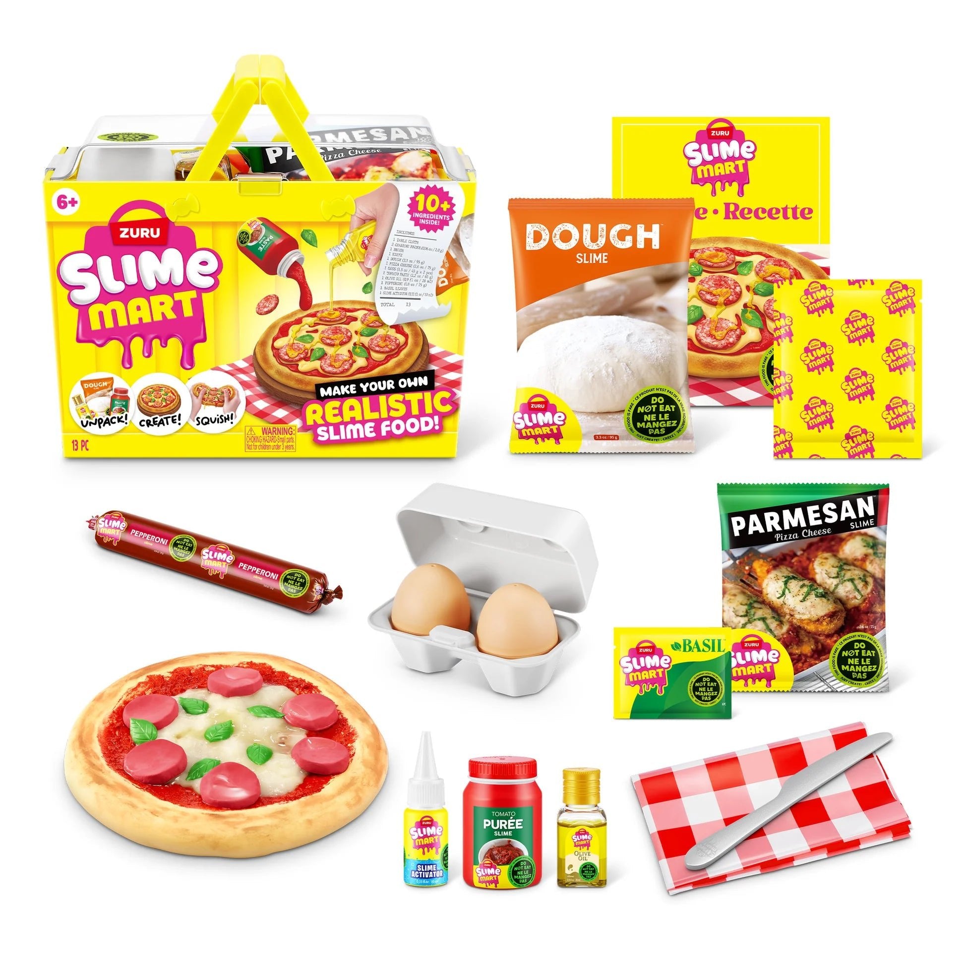 Zuru Slime Mart Small Shopping Basket Series 1 Pizza Window Box 15905B - Colorland Toys