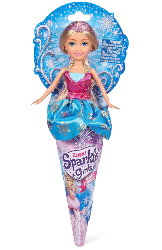 Zuru Sparkle Girlz Winter Princess Doll Cone 10017 — image 1
