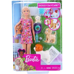 Inferieur Mount Bank beoefenaar Barbie Doggy Daycare Playset FXH08