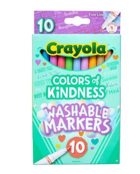 CRAYOLA - Mess Free Pastel Markers 10ct, 1 - Food 4 Less